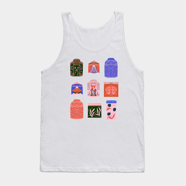 Tea canisters Tank Top by Taranormal